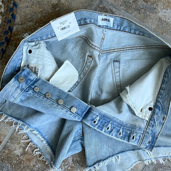 AGolde Parker Long Short Size 31 NWT - Picture 8 of 12